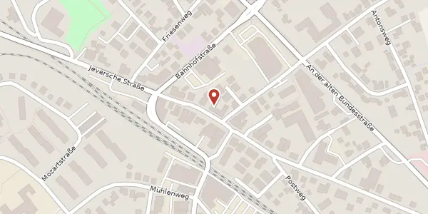 Karte der Umgebung von Oldenburger Str. 7, 26419 Schortens