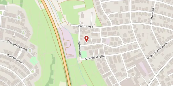Karte der Umgebung von Albert-Einstein-Straße 22, 69181 Leimen