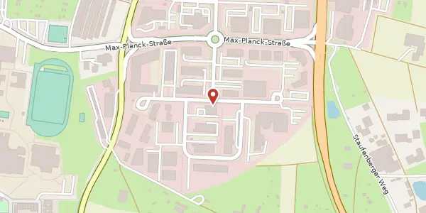 Karte der Umgebung von Ferdinand-Braun-Straße 13, 74074 Heilbronn