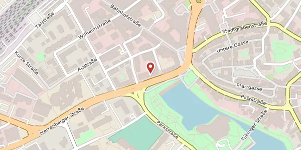 Karte der Umgebung von Herrenberger Straße 12, 71032 Böblingen