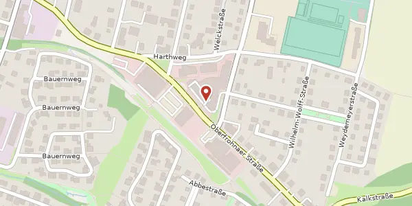 Karte der Umgebung von Oberfrohnaer Straße 62, 09117 Chemnitz