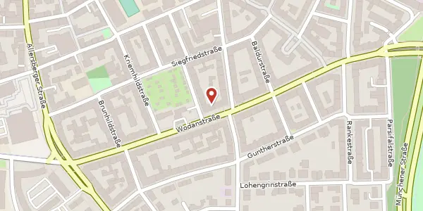 Karte der Umgebung von Wodanstr. 37, 90461 Nürnberg