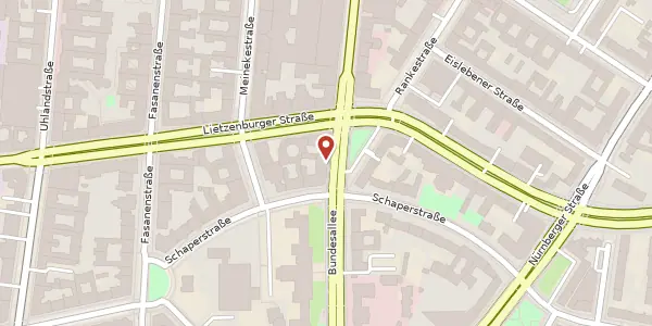 Karte der Umgebung von Joachimsthaler Straße 24, 10719 Berlin