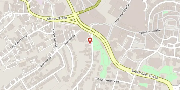 Karte der Umgebung von Hohfuhrstr. 12, 58509 Lüdenscheid