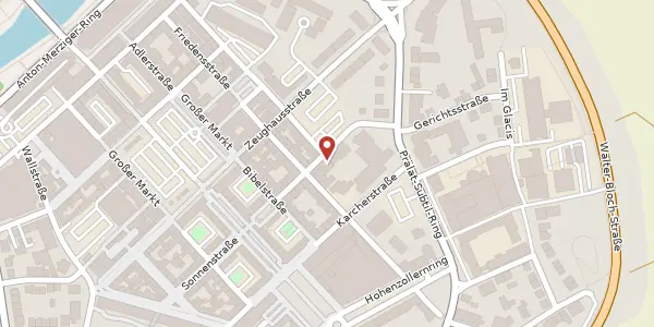 Karte der Umgebung von Stiftstraße 16, 66740 Saarlouis
