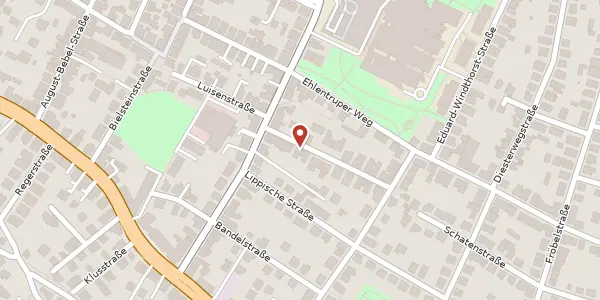 Karte der Umgebung von Lemgoer Str. 4, 33604 Bielefeld