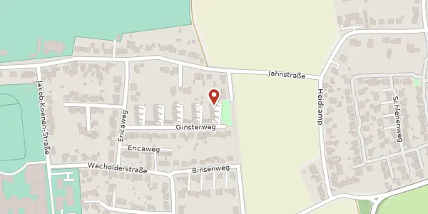Karte der Umgebung von Ginsterweg 39, 59174 Kamen