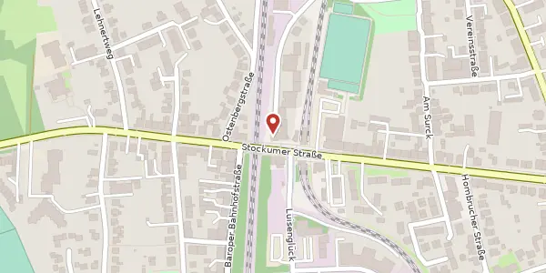 Karte der Umgebung von Krückenweg 128, 44225 Dortmund