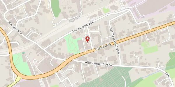 Karte der Umgebung von Ewald-Sträßer-Weg 6, 51399 Burscheid