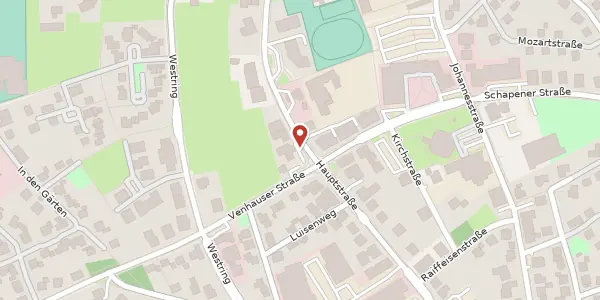 Karte der Umgebung von Hauptstr. 23, 48480 Spelle