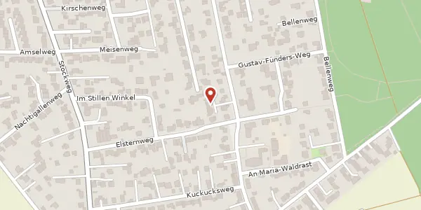 Karte der Umgebung von Hermann-Schumacher-Str. 35 a, 47804 Krefeld