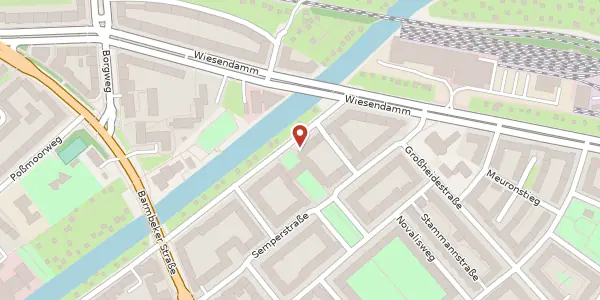 Karte der Umgebung von Goldbekufer 43, 22303 Hamburg
