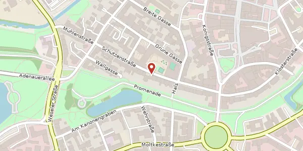 Karte der Umgebung von Schützenstr. 13, 48143 Münster