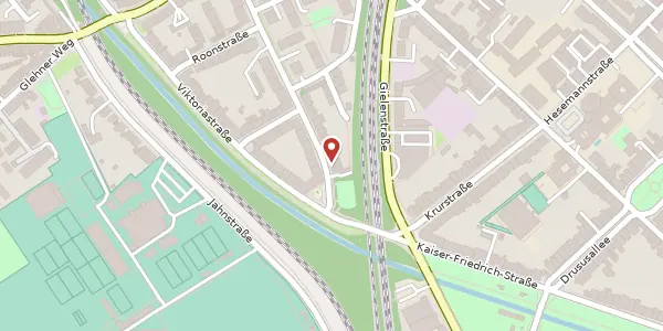 Karte der Umgebung von Bismarckstr. 16, 41464 Neuss