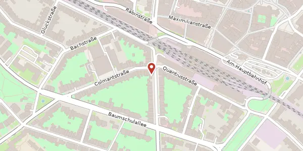 Karte der Umgebung von Meckenheimer Allee 78, 53115 Bonn