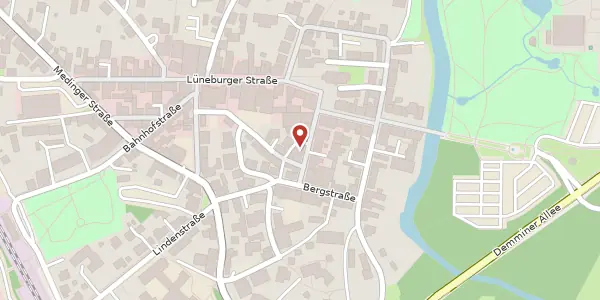 Karte der Umgebung von Kirchenstraße 9, 29549 Bad Bevensen