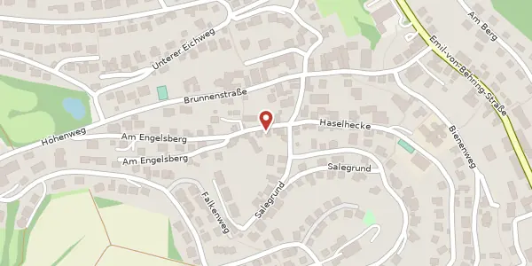Karte der Umgebung von Am Engelsberg 15, 35041 Marburg