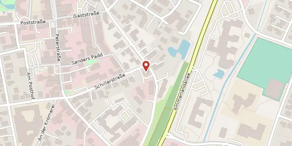 Karte der Umgebung von Bahnhofstr. 1, 26655 Westerstede