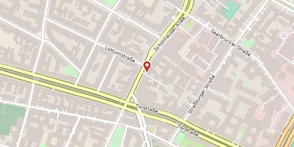 Karte der Umgebung von Schönhauser Allee 6/7, 10119 Berlin