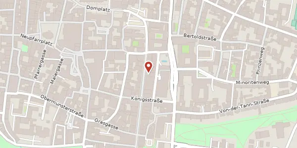 Karte der Umgebung von Maximilianstr. 7, 93047 Regensburg