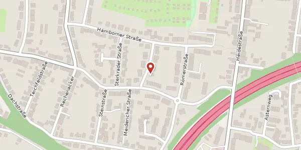 Karte der Umgebung von Osterfelder Str. 4, 45476 Mülheim an der Ruhr