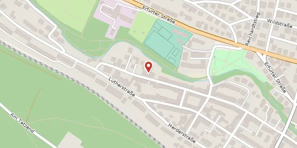 Karte der Umgebung von Talstraße 84, 07743 Jena