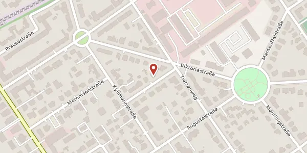 Karte der Umgebung von Sophienstraße 7, 12203 Berlin