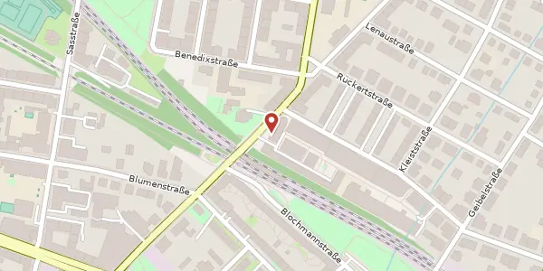 Karte der Umgebung von Lützowstr. 34, 04157 Leipzig