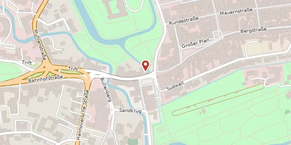 Karte der Umgebung von Westcellertorstraße 15 A, 29221 Celle