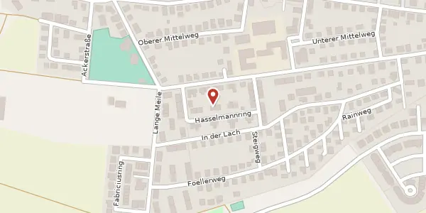 Karte der Umgebung von Hasselmannring 5, 61352 Bad Homburg