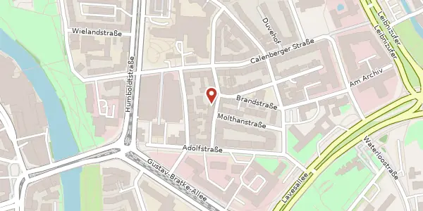Karte der Umgebung von Kommandanturstraße 8, 30169 Hannover