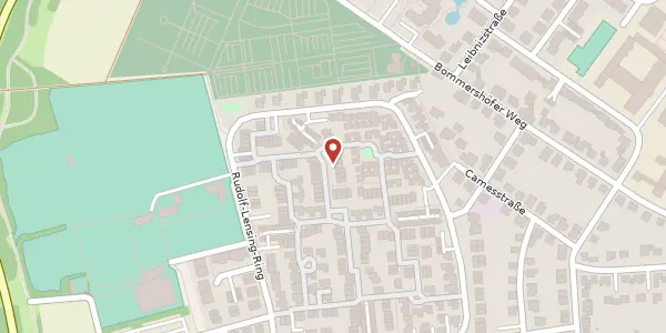 Karte der Umgebung von Brüggener Weg 46, 40670 Meerbusch