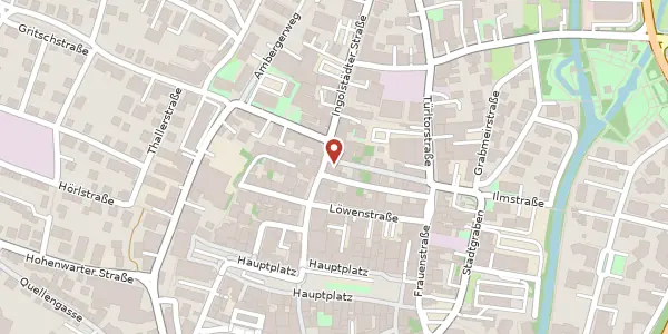 Karte der Umgebung von Ingolstädter Str. 14, 85276 Pfaffenhofen