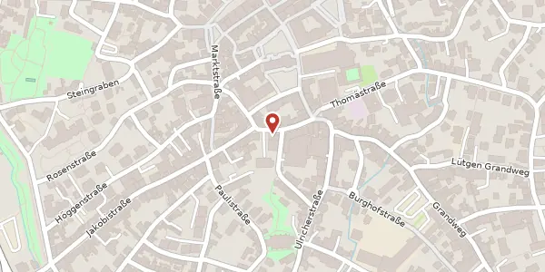Karte der Umgebung von Jakobistr. 11, 59494 Soest