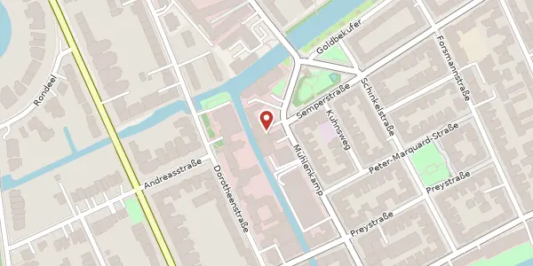 Karte der Umgebung von Mühlenkamp 65, 22303 Hamburg