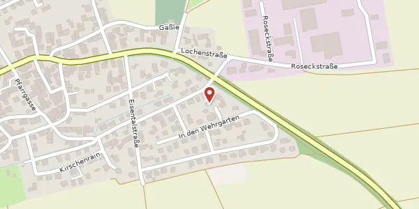 Karte der Umgebung von In den Wehrgärten 19/1, 72108 Rottenburg