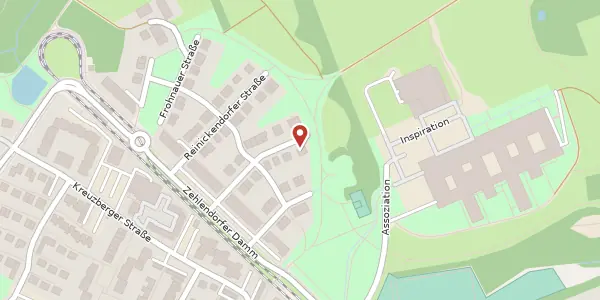 Karte der Umgebung von Weißenseeweg 16, 33619 Bielefeld