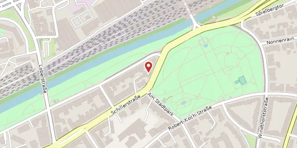 Karte der Umgebung von Schillerstraße 2, 99096 Erfurt