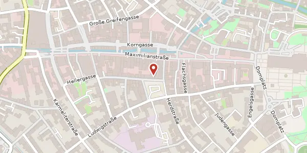 Karte der Umgebung von Schlitzergasse 1, 67346 Speyer