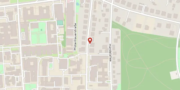 Karte der Umgebung von Schubertstraße 26, 01307 Dresden