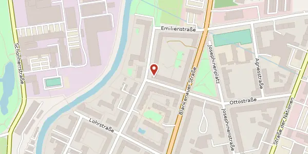 Karte der Umgebung von Richardstraße 10, 09113 Chemnitz