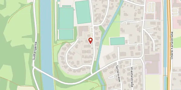 Karte der Umgebung von Am Sportplatz 8a, 92334 Berching