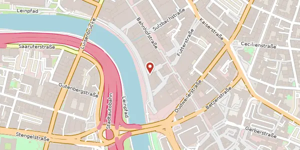 Karte der Umgebung von Berliner Promenade 15, 66111 Saarbrücken