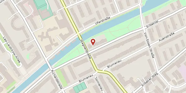 Karte der Umgebung von Eilenau 109, 22089 Hamburg