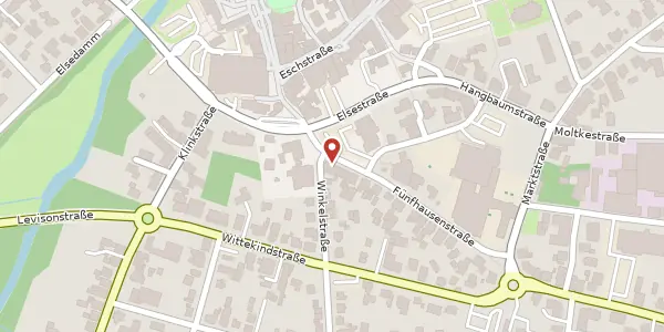Karte der Umgebung von Fünfhausenstr. 14, 32257 Bünde