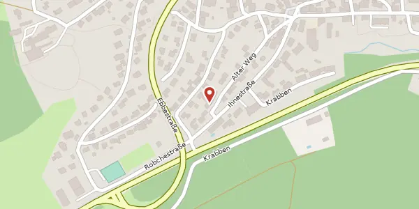 Karte der Umgebung von Alter Weg 14, 58540 Meinerzhagen