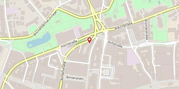 Karte der Umgebung von Schillerstr. 27, 60313 Frankfurt