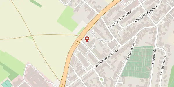 Karte der Umgebung von Pfarrer-Byns-Str. 1, 53121 Bonn