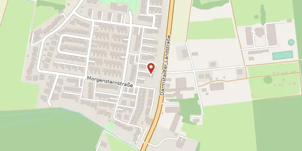 Karte der Umgebung von Erich-Kästner-Str. 80, 63329 Egelsbach
