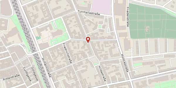 Karte der Umgebung von Hildastraße 38, 77654 Offenburg